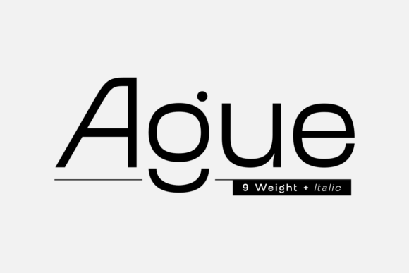 Ague: A Modern Sans Serif Review