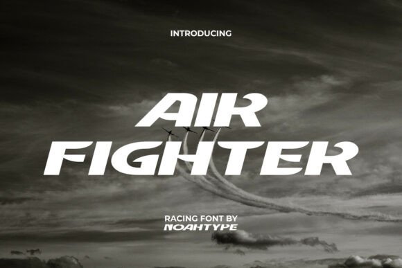 Air Fighter Font for Business