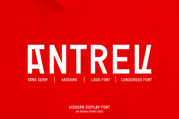 Antrev: A Font for Business Brilliance