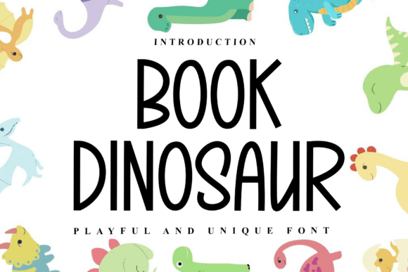 Book Dinosaur: A Font That Makes Your Brand Shine