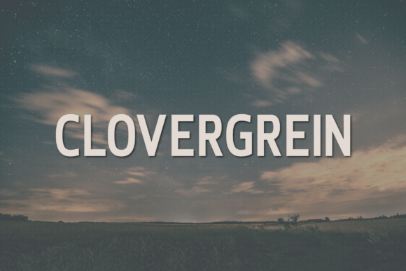 Clovergrein: A Font That Elevates Your Brand