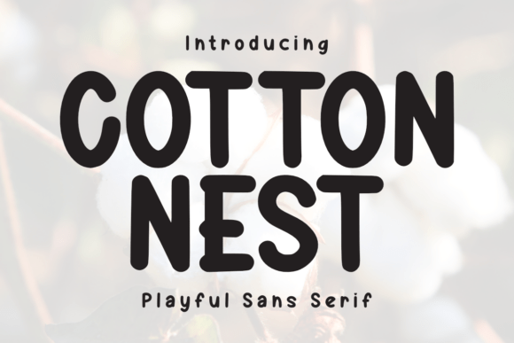 Cotton Nest Font: Cozy Typography for Web Design