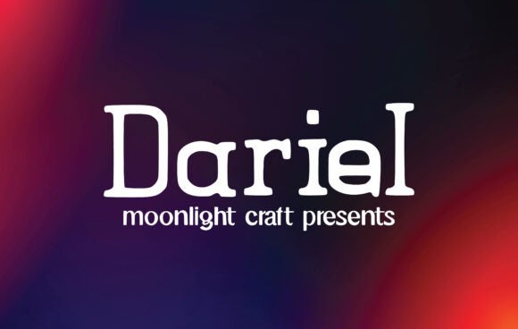 Dariel: A Modern Sans Serif for Web Design