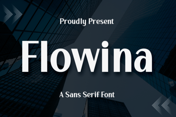 Flowina: A Modern Typeface for Elegant Design