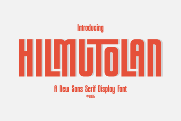 Hilmutolan: A Bold Font for Business Branding