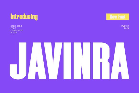 Javinra: A Font for Impactful Campaigns