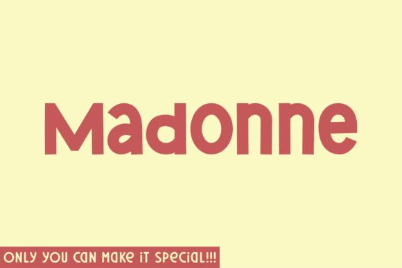 Madonne Font Review for Web Design