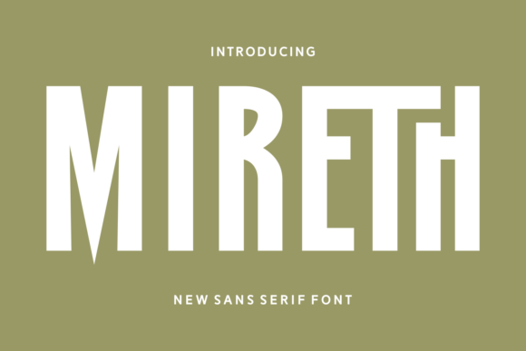 Mireth Font: Elegant Sans Serif for Business
