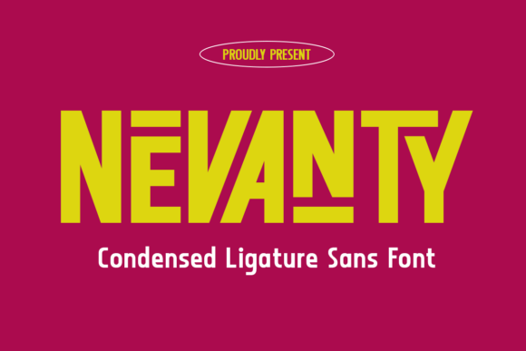 Nevanty: A Cheerful Display Font