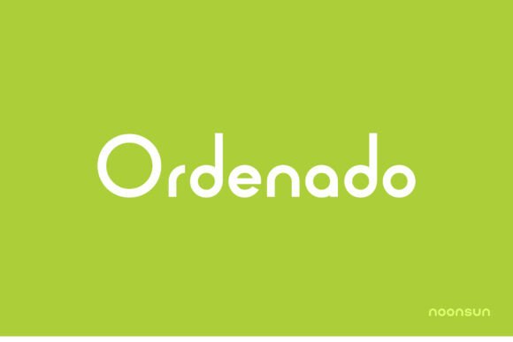 Ordenado: A Modern Sans Serif for Campaigns