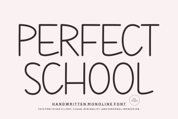 Perfect School Font for Web Design