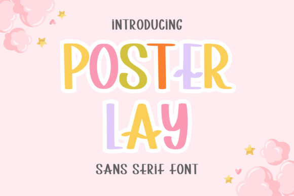 Poster Lay: A Playful Font for Web Design
