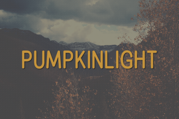 Pumpkinlight: A Font That Elevates Your Brand
