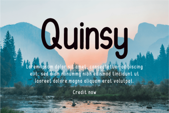 Quinsy: A Quirky Font for Polished Branding