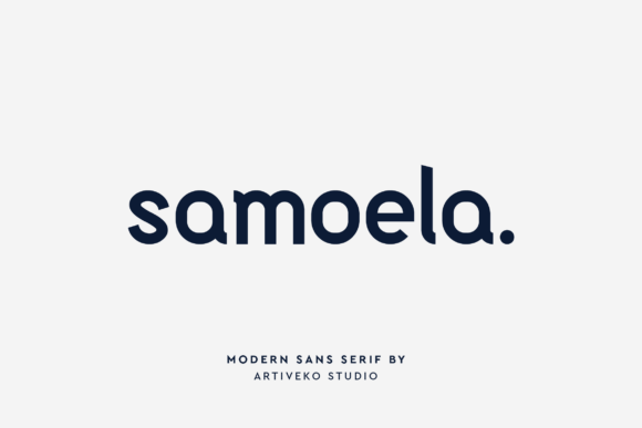 Samoela: A Modern Typeface for Elegant Design