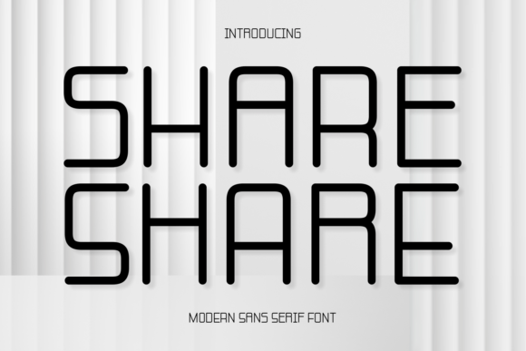 Share Share Font for Business Branding