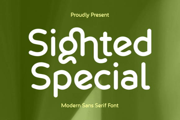 Sighted Special Font