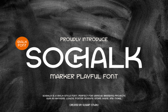 Sochalk: A Cool Sans-Serif Font