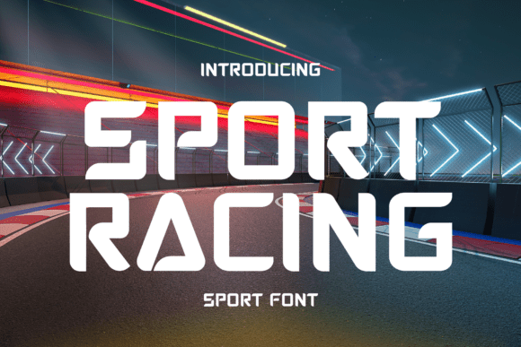 Sport Racing Font for Bold Campaigns