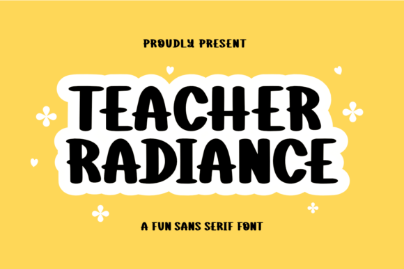 Teacher Radiance Font Review