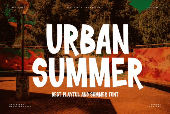 Urban Summer Font for Modern Design